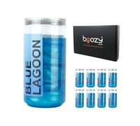 Boozy Blue Daiquiri Cocktail Cans, 8.4% VOL, With Sparkle, Ready To Drink, x8, 200ml