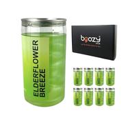 Boozy Elderflower Breeze Cocktail Cans, 8.4% VOL, With Sparkle, Ready To Drink, x8, 200ml