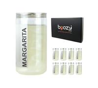 Boozy Margarita Cocktail Cans, 12% VOL, With Sparkle, Ready To Drink, x8, 200ml