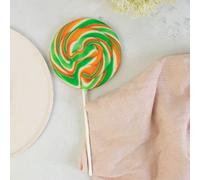 Boozy Passion Fruit Mojito Giant Lollipop, Made with Real Rum, Giant Swirly Lollipop, Cocktail Sweets For Stocking Fillers