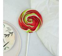 Boozy Strawberry Daiquiri Giant Lollipop, 85g, Made with RUM, Giant Swirly Lollipop, Cocktail Sweets For Stocking Fillers