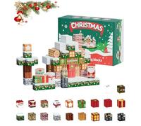 BOPELMALLS 150PCS Christmas Magnetic Block Building Blocks,Indoor Construction STEM Stacking Magnets Toys for Kids,Magnetic Building Blocks Cubes,Ages 3+ (Christmas Hut)
