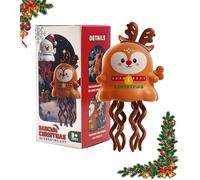 BOPELMALLS Dancing Ghost Clockwork Toy,Magic Interactive Crawling Toy for Halloween＆Christmas, Birthday Gifts,Stress Relief & Entertaining-Elk(for 3+ Years Old)