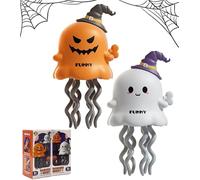 BOPELMALLS Dancing Ghost Clockwork Toy,Magic Interactive Crawling Toy for Halloween＆Christmas, Birthday Gifts,Stress Relief & Entertaining(for 3+ Years Old) (Halloween-2PC)