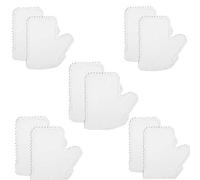 bopely Cleaning Duster Gloves 10pcs Non-woven Dust Removal Gloves Cleaning Mitten for Window Grooves Glass Kitchenware