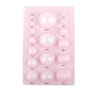 bopely Diy Quilled Creations Quilling 3d Domes Half Ball Mold Craft Tools for Starting Quilling