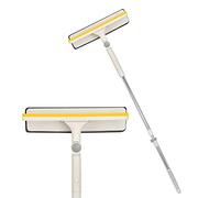 BOPHIS Window Squeegee Cleaner with Retractable Rod Retractable Glass Cleaning Wipe for Window,Floor Glass,Shower Screens,Home,Bathroom Squeegee,Wet Room Floor Cleaner,Windows Cleaner,Glass Wipers