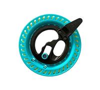 BOPIES Kite Accessories, Professional Outdoor Kite Line Winder with Lock, Winding Reel Grip Wheel for Kids and Adults (Color : 7.1in/18cm-300m Yellow line)