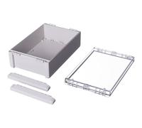BOPLA Bocube Casing polycarbonate V0 grey-white RAL 7035