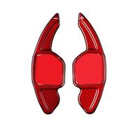 BOPOKLXLXM for A&UDI A4L Q3 Q5 RS3 R8 A3 A5 A6L S3 S5 S6 Carbon Fibre Steering Wheel Paddle Shifters Paddles Shifters Extension