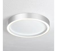 Bopp Aura LED ceiling lamp Ø 40cm white/aluminium