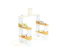 boppi Musical Extension Pack, Bamboo Marble Run Accessory for Kids 3+ with 6 Glass Marbles, STEM Toy