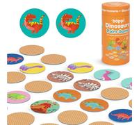 Boppi Pairs Memory Game - Engaging Educational Montessori Matching Game for Toddlers & Kids Age 3 and Up - Dinosaurs