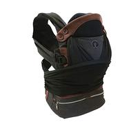 Boppy Adjust Comfit Ergonomic and Safe Baby Carrier Hip and Back Yoga Inspired Material Breathable Mesh Inserts Black from Birth to 15kg