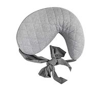Boppy Anywhere Nursing Support, Soft Gray Heathered with Stretch Belt that Stores Small, Breastfeeding and Bottle-feeding Support at Home and for Travel, Plus Sized to Petite, Machine Washable