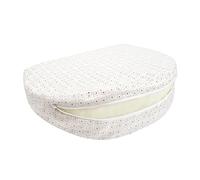Boppy Pregnancy Wedge Pregnancy Support, Pregnancy Pillow, Versatile Support for Back and Abdomen Support, Hip and Leg Support, Compact and Portable, Removable Cover