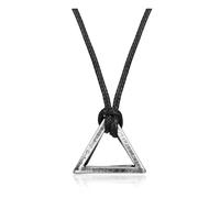 BOPREINA Norse Viking Necklace for Men Stainless Steel Adjustable Rope Chains Nordic Vintage Amulet Talisman Pendant Jewelry Gift for Men Women, Metal, No Gemstone