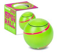 bopster Fidget Toy Spin Ball - Neon Green - Luminous Sensory Desk Toy | Stress & anxiety relief sensory spinner, ADHD & autism friendly, premium metal build, smooth spin, pocket-sized, gift boxed