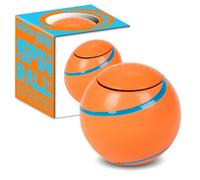 bopster Fidget Toy Spin Ball - Neon Orange - Luminous Sensory Desk Toy