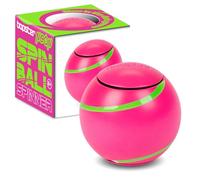 bopster Fidget Toy Spin Ball - Neon Pink - Luminous Sensory Desk Toy