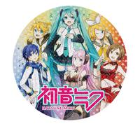 Bopster Hatsune Miku Round Jigsaw Puzzle Assorted 500 Pieces