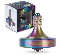 bopster Metal Spintop Fidget Spinner | Handheld Smooth Spinning Top for Kids & Adults | 4+ Min Spin, 41g | Stress Relief, Focus, Sensory Play | Multicoloured