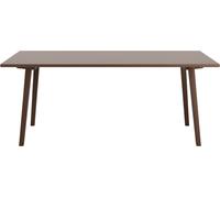 Boq folding dining table, Horgenglarus beech, walnut, satin finish - HORGENGLARUS T2302 BB 151 SG