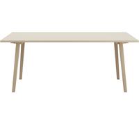 Boq folding dining table, Horgenglarus beech, whitewashed satin finish - HORGENGLARUS T2302 BG 172 SG