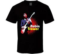 BOQUAN Robin Trower Procol Harum Guitarists T Shirt Black L