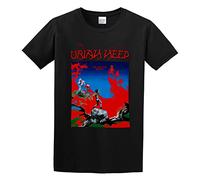 BOQUAN Round Neck T-Shirt Uriah Heep The Magicians Birthday M Black