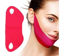 Boquite 5pcs V Line Face Mask, V Shaped Face Lifting Firming Mask Moisturizing Face Slim Mask Skin Care Tool