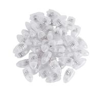 Boquite Led Balloon Light, 50pcs LED With Battery, 1 Set Waterproof LED Lights for Ballon, Wedding Party Decor, Wedding, Holiday Celebrations(White)
