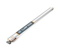 BORA 1250mm/50" NGX Clamp Edge, Straight Cut Guide for Circular Saws, 50" Cutting Length, Easy to Use, Great for Cross-Cutting Plywood Sheets and Routing Dados, 544050