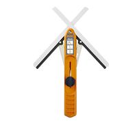 Bora 530401 Miterix. The Exceptional Duplicator Measuring Tool That Splits So You Can Transfer The Exact Miter Angle to Your Saw, Silver/Red