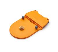 Bora 542005 Router Dado Jig, The Woodworking Router Guide That Allows for Precise, Straight Dados, Rabbets, and Mortises, Red