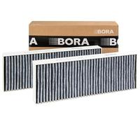 BORA BAKFS Carbon Filter Set for BASIC Extractor (BHU/BIU/BFIU/GP4), 2-Pack Replacement Cartridges for Kitchen Ventilation