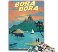 Bora Bora 2000 Piece Jigsaw Puzzle for Adults And Teenagers, Educational Stress Relief Toy for Is Ideal As A Gift for The Whole Family 2000pcs(70x100cm)
