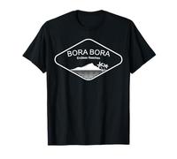 Bora Bora Endless Beaches Island with Palm Trees Souvenir T-Shirt