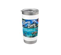 Bora Bora Island French Polynesia Stainless Steel Insulated Tumbler