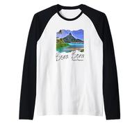 Bora Bora Raglan Baseball Tee