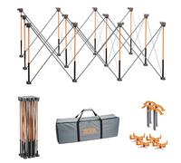 BORA Centipede 1.2m x 1.8m x 0.75m Portable Work Stand 30inch Height, Includes 4 X-Cups, 4 Clamps, Carry Bag, 2041kg Capacity, CK12S