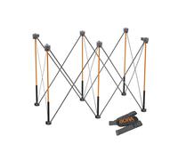 BORA Centipede CT6 36 inch Tall Portable Folding Workstand with Carry Strap, ...