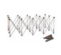 BORA Centipede Tall 4ft x 8ft x 36in 15-Strut Portable Work Stand, Includes Carry Strap, CT15