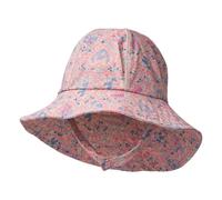 Bora Fleuri Organic Cotton Hat Pale Pink 3/9 months