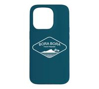 Bora Palm Trees Island Beach Polynesia Tahiti Fiji Case for iPhone 15 Pro