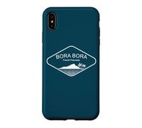 Bora Palm Trees Island Beach Polynesia Tahiti Fiji Case for iPhone XS Max