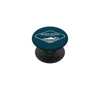 Bora Palm Trees Island Beach Polynesia Tahiti Fiji PopSockets Adhesive PopGrip
