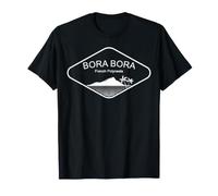 Bora Palm Trees Island Beach Polynesia Tahiti Fiji T-Shirt