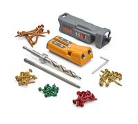 BORA Pro Compact Metal Pocket Hole Jig Kit with 50 Screws, Auto Calibrating