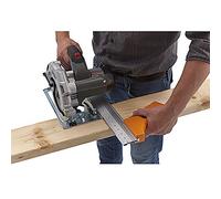 Bora QuickCut Circular Saw Guide with Rail & Angle Assist; All-in-One Woodworking Tool, 530416